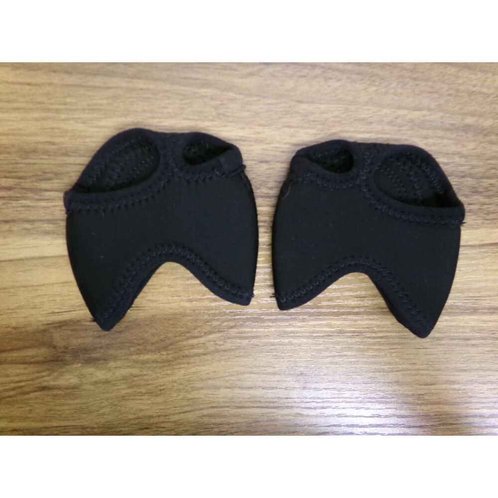 Pre-Owned Foot Undeez Danz N Motion Neoprene Black Large